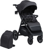 Детская прогулочная коляска Bubago Model Bass / BG 119-7 (темно-серый) - 