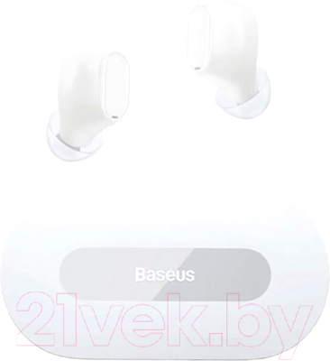 Беспроводные наушники Baseus Bowie EZ1O / 681201419B (белый)