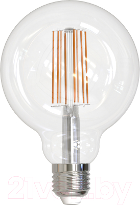 Лампа Uniel LED-G95-15W/3000K/E27/CL PLS02WH / UL-00004864