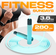 Скакалка Sundays Fitness C0008694B (голубой) - 