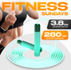 Скакалка Sundays Fitness C0008694C (зеленый) - 