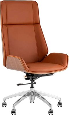 Кресло офисное TopChairs Crown SN A312 8383-14 Walnut Back