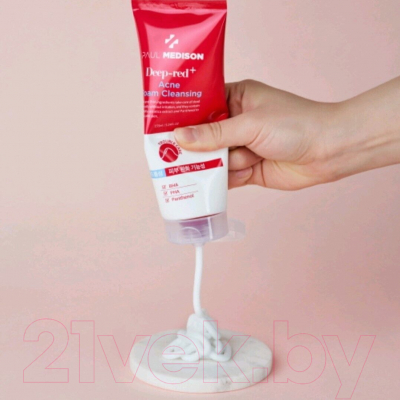 Пенка для умывания Paul Medison Deep-red Acne Foam Cleansing Для проблемной кожи (155мл)
