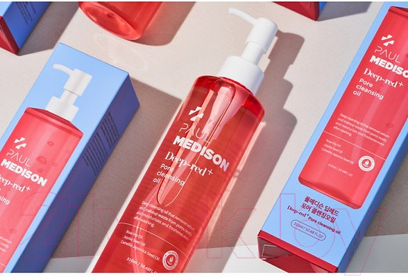 Гидрофильное масло Paul Medison Deep-Red Pore Cleansing Oil