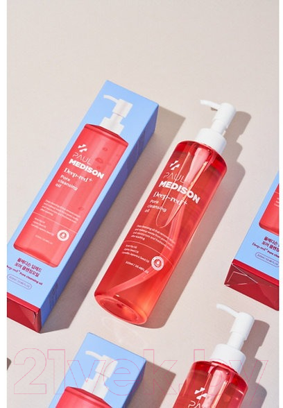 Гидрофильное масло Paul Medison Deep-Red Pore Cleansing Oil