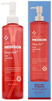 Гидрофильное масло Paul Medison Deep-Red Pore Cleansing Oil (310мл)