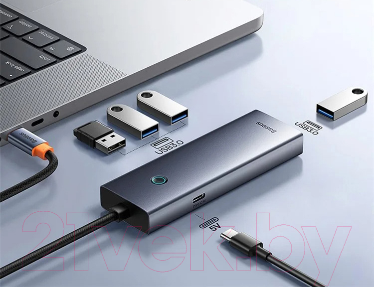 USB-хаб Baseus UltraJoy Series BS-OH108 / 619900711A