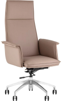 Кресло офисное TopChairs Regenta A335-1 8383-31 (бежевый) - 