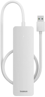 USB-хаб Baseus UltraJoy Series HUB Lite  / 619900708B (белый) - 