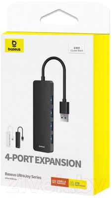 USB-хаб Baseus UltraJoy Series HUB Lite  / 619900708B (белый)