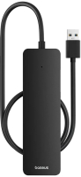 USB-хаб Baseus UltraJoy Series HUB Lite  / 619900708A (черный) - 