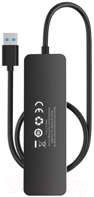 USB-хаб Baseus UltraJoy Series HUB Lite  / 619900708A (черный)