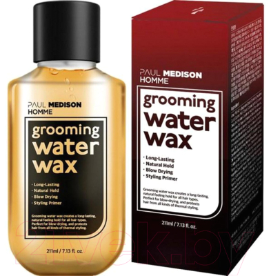 Гель для укладки волос Paul Medison Grooming Hair Water Wax Мужской (211мл)