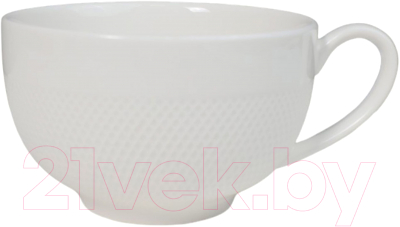 Чашка AksHome Asrtix 2 (350мл, белый)