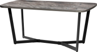 Обеденный стол Millwood Лофт Мюнхен Л 160x80x75 (сосна пасадена/металл черный) - 