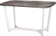 Обеденный стол Millwood Лофт Мюнхен Л 130x80x75 (сосна пасадена/металл белый) - 