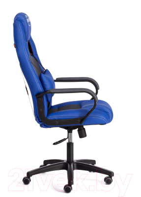 Кресло геймерское Tetchair Driver ткань (синий/серый 36-39/TW-12)