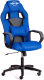 Кресло геймерское Tetchair Driver ткань (синий/серый 36-39/TW-12) - 