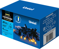 Светодиодная гирлянда Uniel ULD-S0400-020/SGA / UL-00005468 (теплый белый) - 