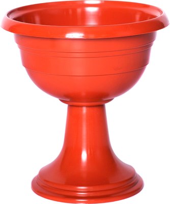 Ваза садовая Gardenplast Тюльпан / 84002 (терракот) - 