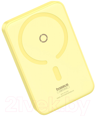 Портативное зарядное устройство Baseus MagPro Magnetic Bracket 5000mAh / 663200554A (желтый)