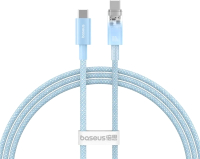 Кабель Baseus Explorer для iPhone 15 / 662802554A (1м, синий) - 