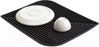 Коврик для сушки посуды Smart Solutions Dry Flex SS000089 (темно-серый)
