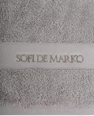 Полотенце Sofi de Marko Tristan 50х90 / Пол-ТР-50х90сс (светло-серый)
