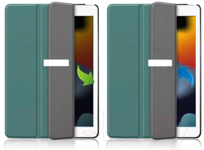 Чехол для планшета G-Case Для Apple iPad 10.2 / 101118241L (темно-зеленый)