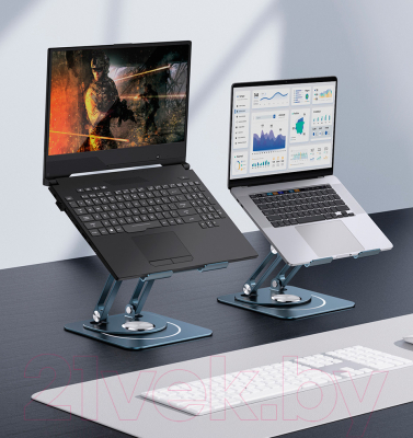 Подставка для ноутбука Baseus UltraStable Pro / 612100079A (темно-серый)