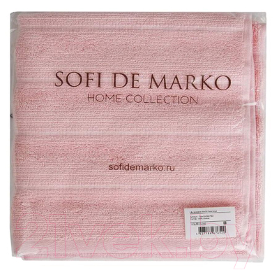 Полотенце Sofi de Marko Lilly 100х150 / Пол-Лл-100х150рз (розовый)