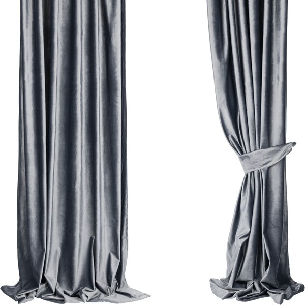 Штора Mio Tesoro Velvet 150x250 (серый)