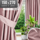 Штора Mio Tesoro Velvet 150x270 (пудра) - 