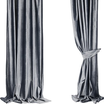 Штора Mio Tesoro Velvet 150x270 (серый) -