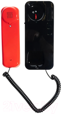 Аудиодомофон Cyfral Unifon Smart U (красный/черный)