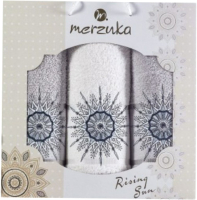 Набор полотенец Merzuka Rising Sun / 11010 (3шт, в коробке, серый) - 