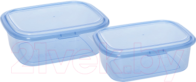 Набор контейнеров Optimplast Fresh Т33305  (2шт, голубой)
