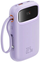 Портативное зарядное устройство Baseus Qpow2 20000mAh 22.5W / 663200393D (фиолетовый) - 