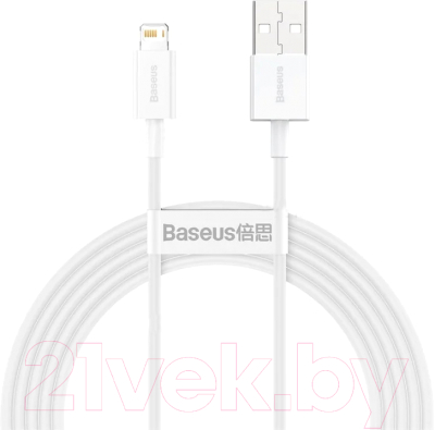 Кабель Baseus Superior USB to iP / 662800771A (2м, белый)
