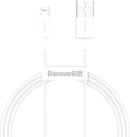 Кабель Baseus Superior USB to iP / 662800772A (1м, белый) - 