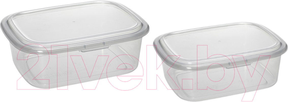 Набор контейнеров Optimplast Fresh Т33320 (2шт, прозрачный)