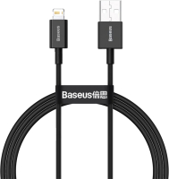 Кабель Baseus Superior USB to iP / 662800772B (1м, черный) - 