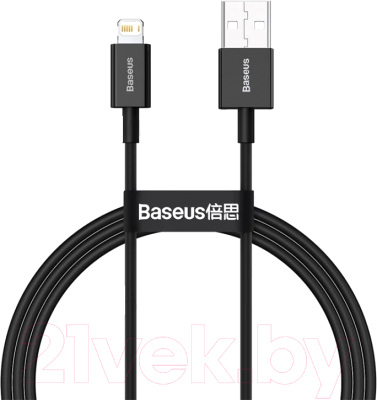 Кабель Baseus Superior USB to iP / 662800772B (1м, черный)