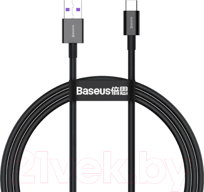 Кабель Baseus Superior USB to Type-C / 662800769B (2м, черный)