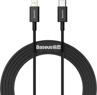 Кабель Baseus Superior Type-C to iP / 662800775B (1м, черный) - 