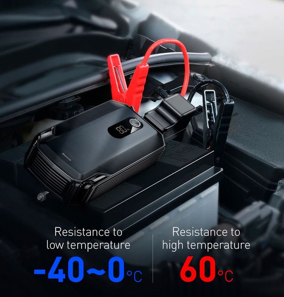 Пусковое устройство Baseus Super Energy 20000mAh 2000A / 673900005A (черный)