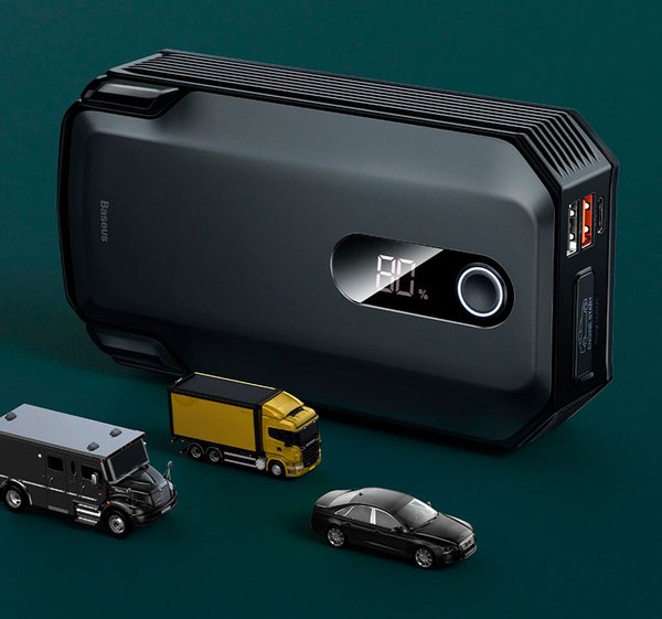 Пусковое устройство Baseus Super Energy 20000mAh 2000A / 673900005A (черный)