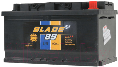 Автомобильный аккумулятор BLADE EFB R низкий / 6-QTPE-85/T7 (85 А/ч)