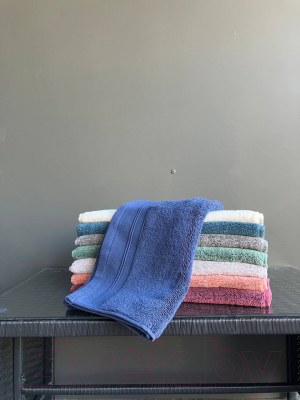 Полотенце Micro Cotton 76x142 (темно-синий)