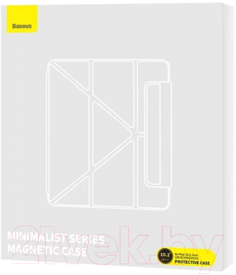 Чехол для планшета Baseus Minimalist Для iPad 10.2" / 660202566C (светло-фиолетовый)